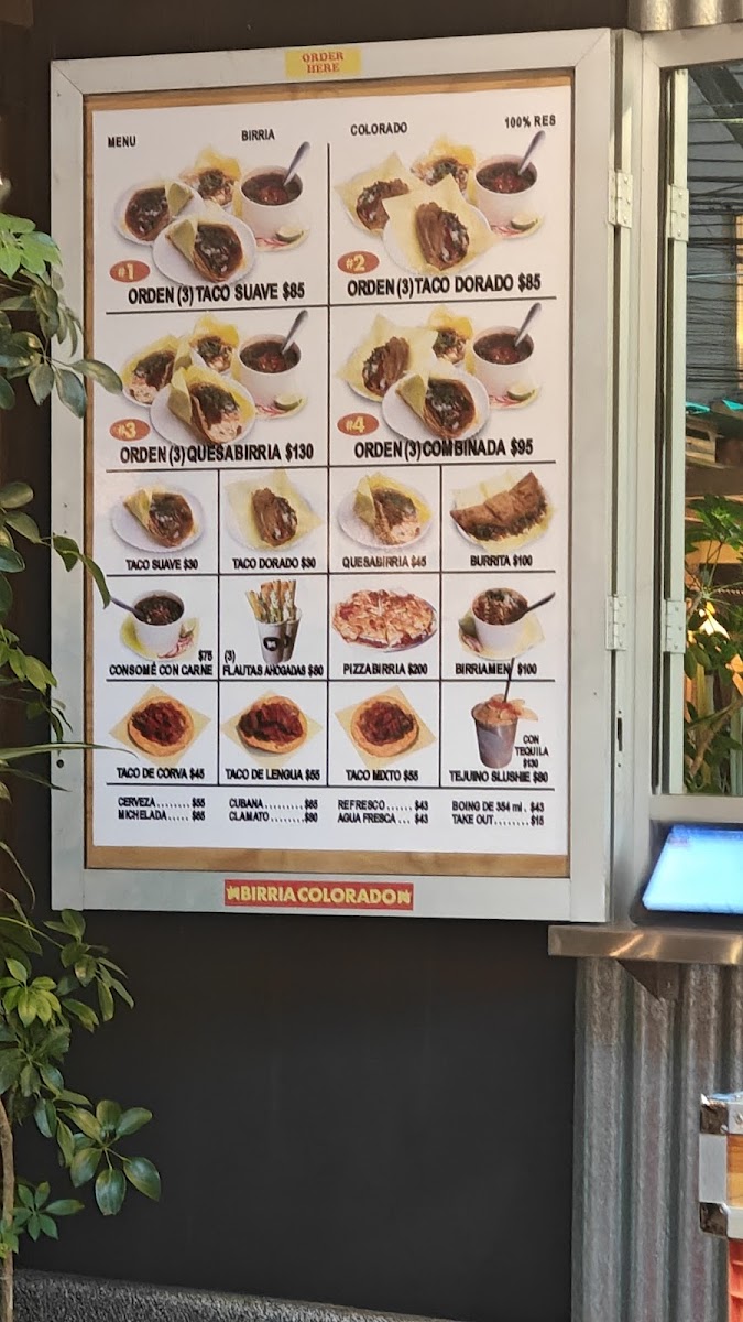 Birria Colorado Menu - Image 2
