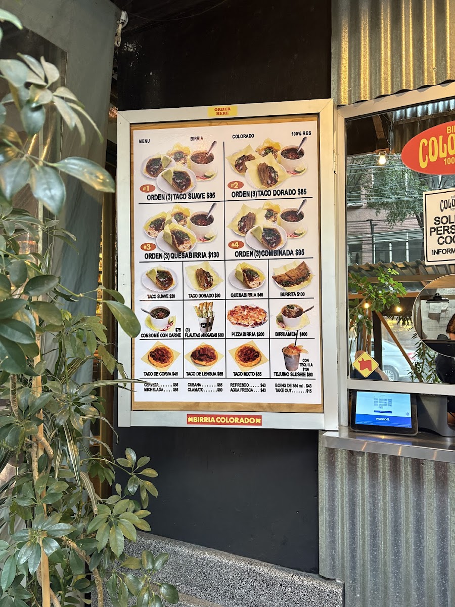 Birria Colorado Menu - Image 3