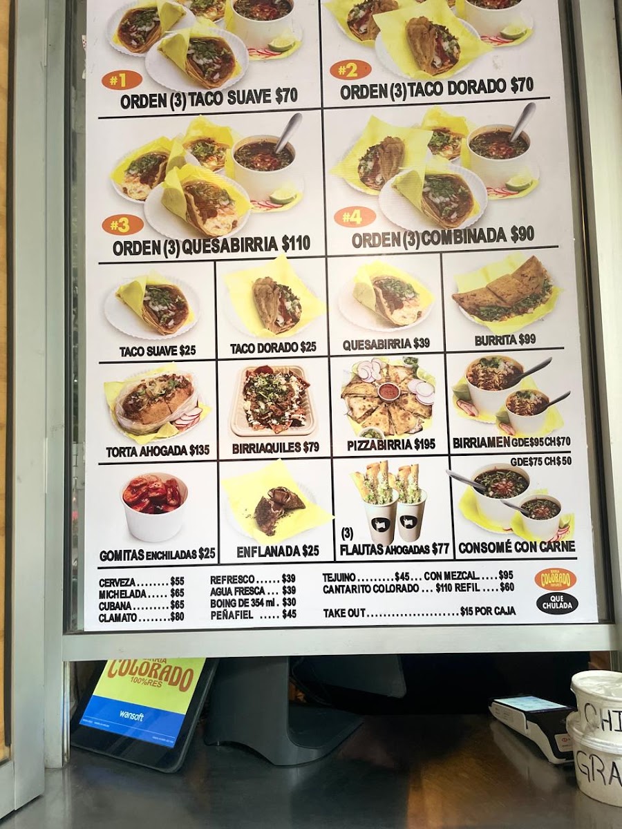 Birria Colorado Menu - Image 4