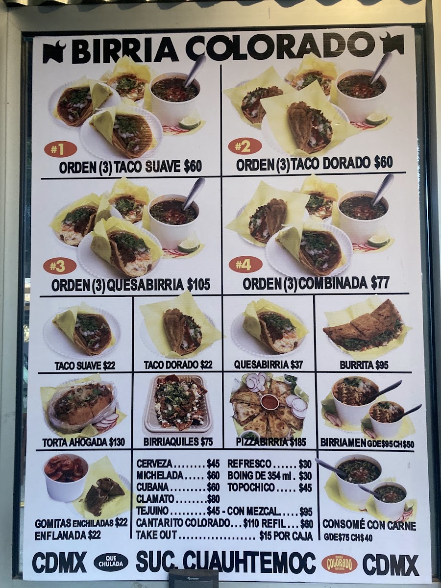 Birria Colorado Menu - Image 5